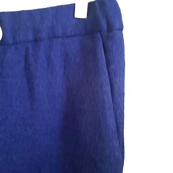 Broadway and Broome Drawstring Knit Pants Casual Flat Front Blue Womens 6 - Picture 3 of 14